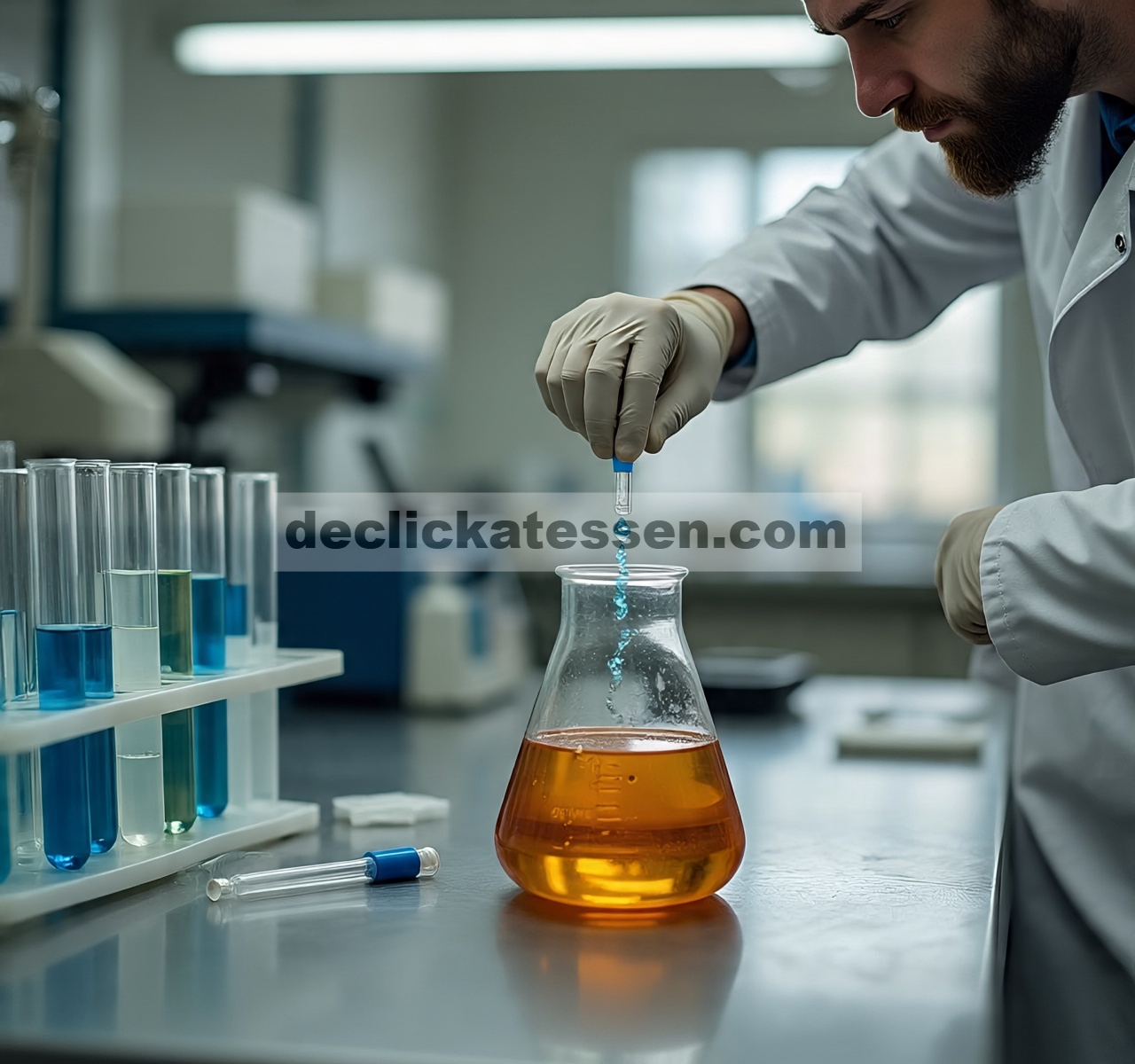 Sintesis Aldehida Terkonjugasi DNA Serbaguna melalui Oksidasi Amina Terkendali