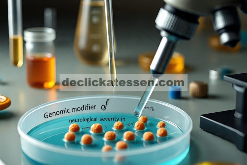 Pengubah genomik ketahanan neurologis dalam keluarga Niemann-Pick C