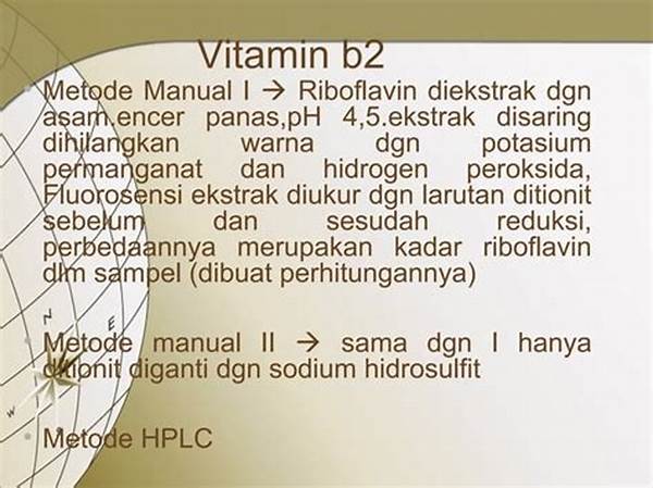 Analisis Vitamin