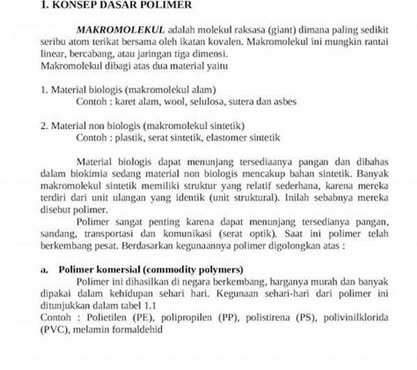 Polimer Biologis Canggih